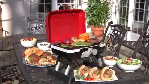 Cuisinart petit gourmet portable gas outlet grill